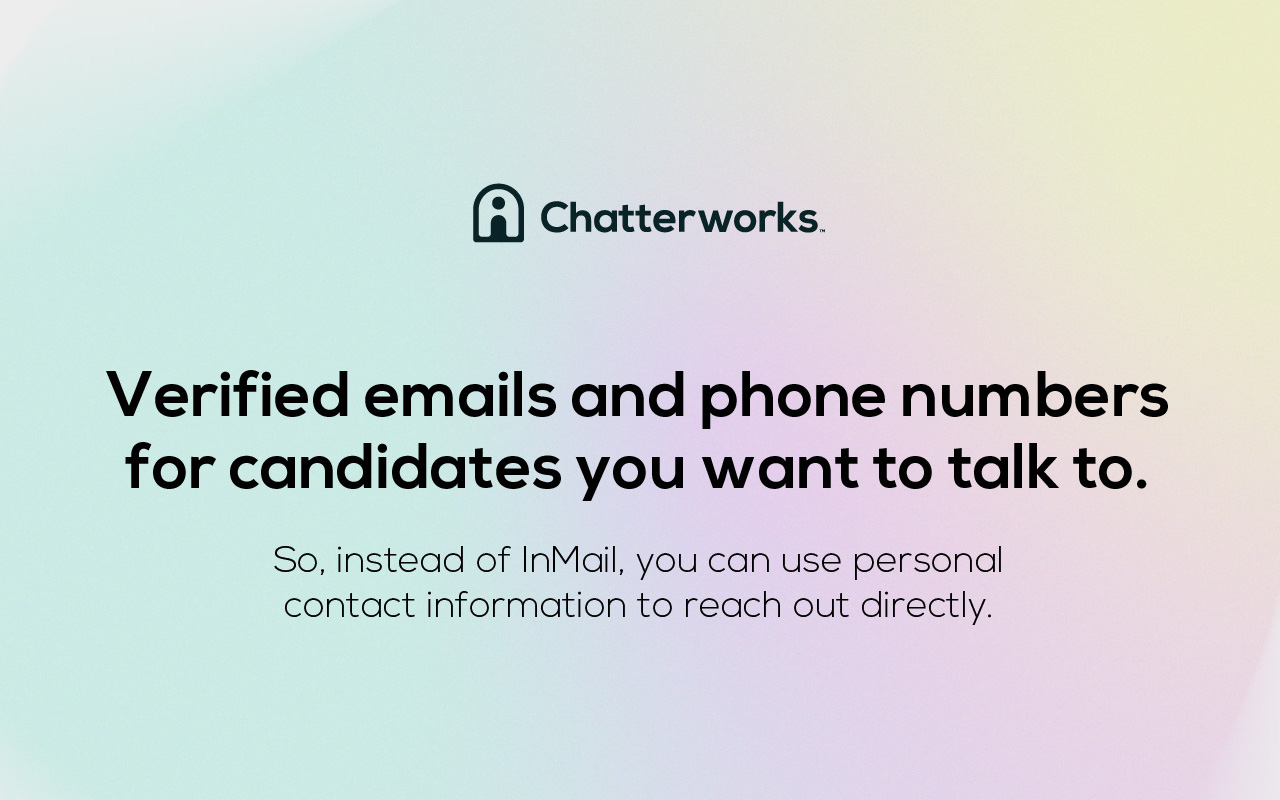 Chatterworks chrome谷歌浏览器插件_扩展第1张截图