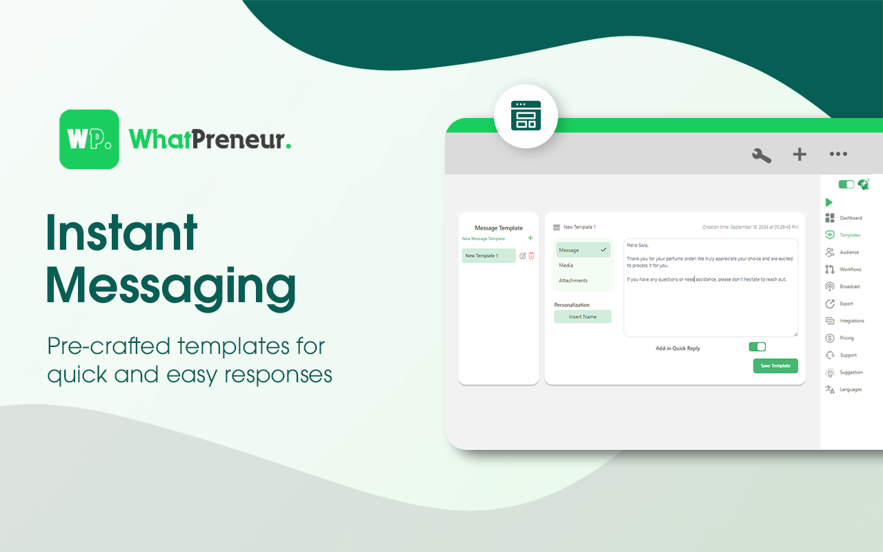 WhatPreneur: WhatsApp™ Web CRM with Contact Saver for Entrepreneurs chrome谷歌浏览器插件_扩展第2张截图