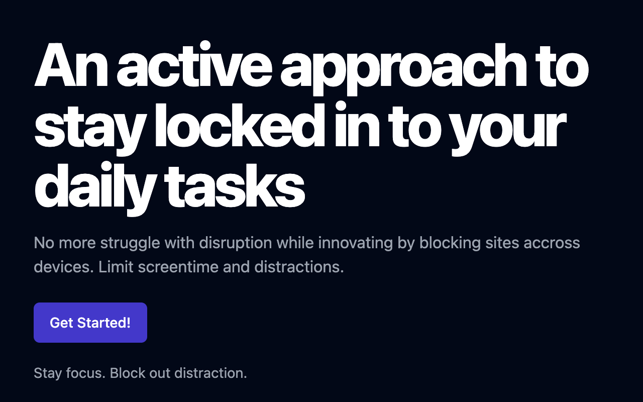 Locked In chrome谷歌浏览器插件_扩展第2张截图