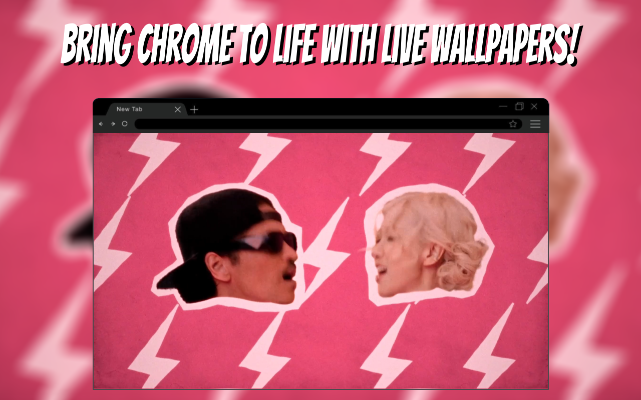 Rose & Bruno Mars - APT. Fun Live Wallpaper chrome谷歌浏览器插件_扩展第2张截图