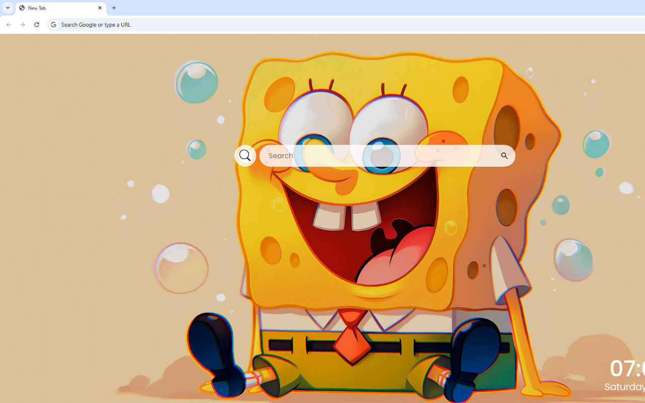 Sponge Bob Live Wallpaper chrome谷歌浏览器插件_扩展第4张截图