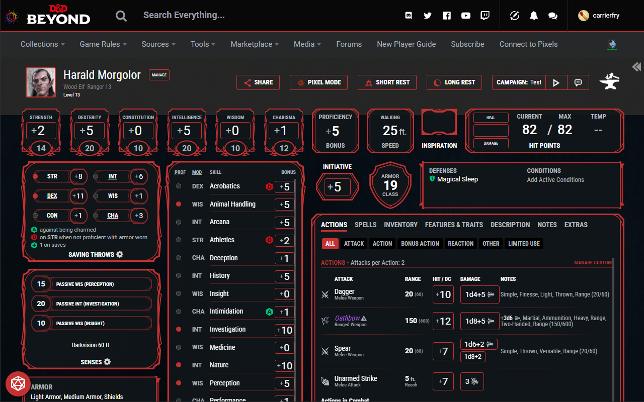 Pixels DnDBeyond Integration chrome谷歌浏览器插件_扩展第1张截图