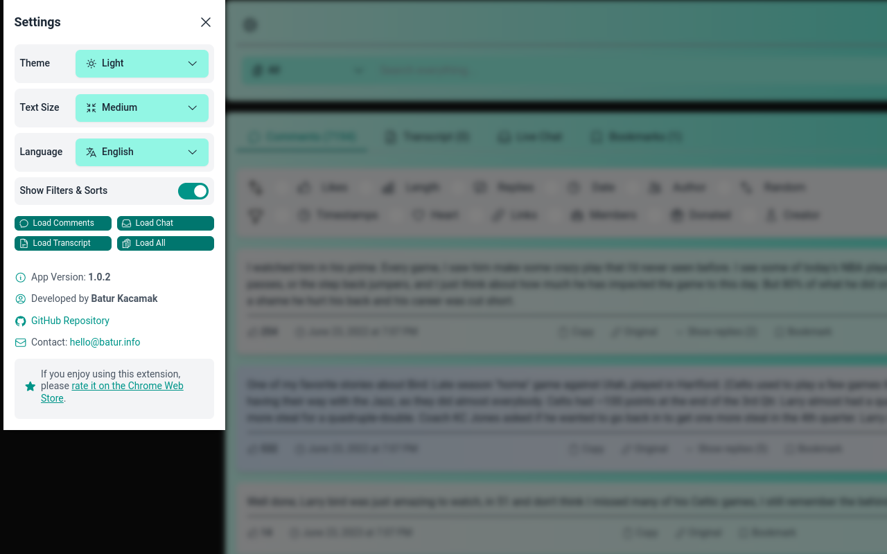 YouTube Comment Navigator 95 chrome谷歌浏览器插件_扩展第1张截图