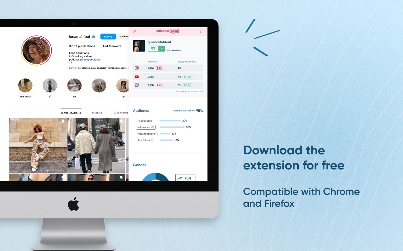 Influence4You chrome谷歌浏览器插件_扩展第4张截图