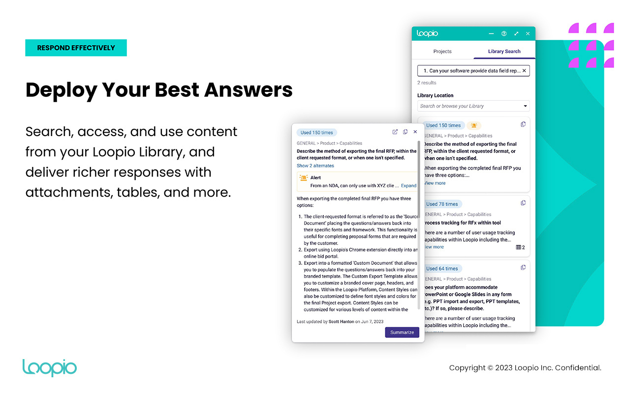 Loopio Chrome Extension chrome谷歌浏览器插件_扩展第1张截图