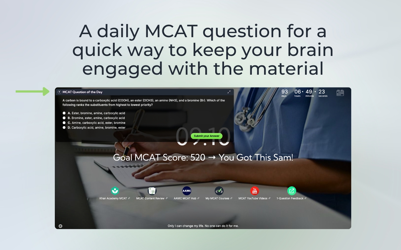 MCAT Buddy by MedLife chrome谷歌浏览器插件_扩展第2张截图