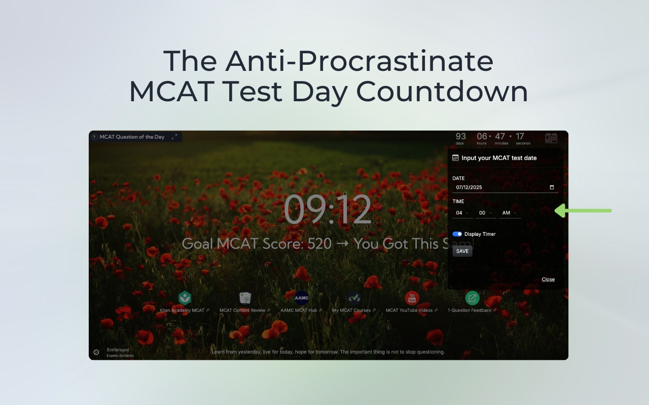 MCAT Buddy by MedLife chrome谷歌浏览器插件_扩展第5张截图