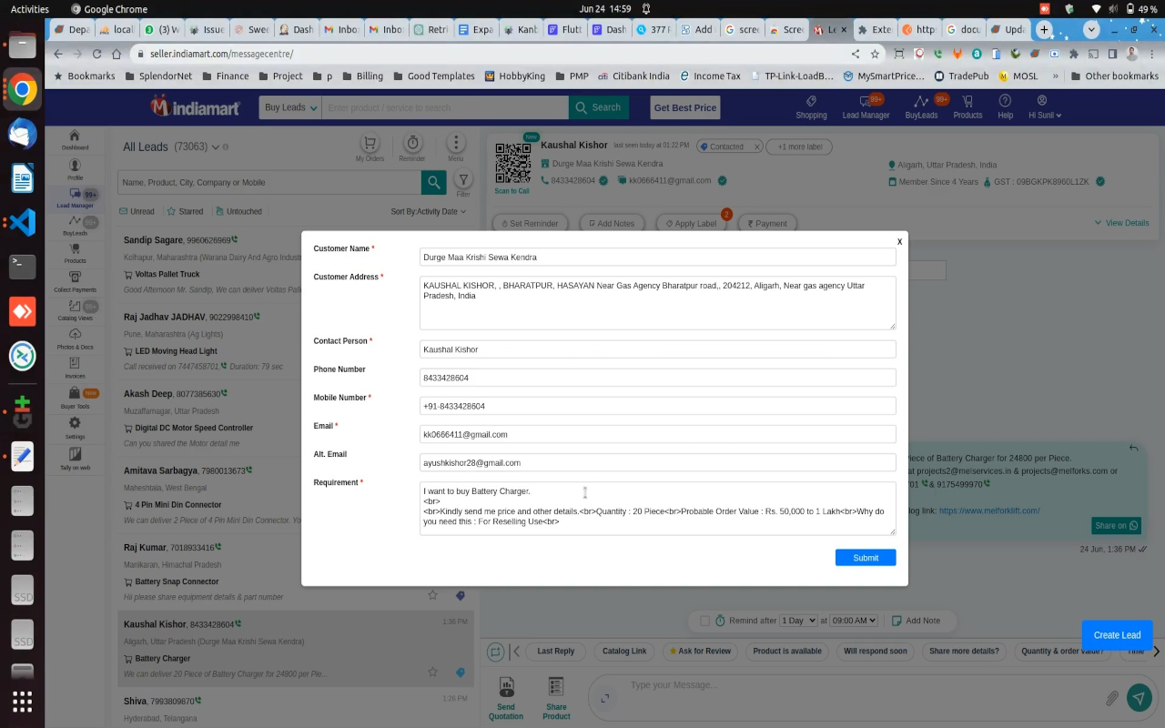 ExpandX LeadCapture chrome谷歌浏览器插件_扩展第5张截图