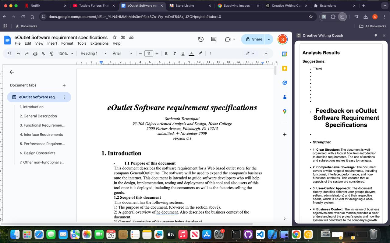 Creative Writing Coach chrome谷歌浏览器插件_扩展第1张截图