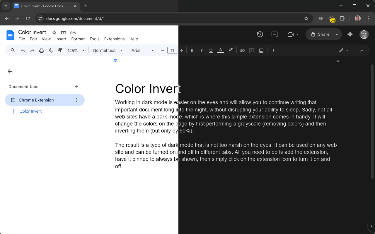 Color Invert chrome谷歌浏览器插件_扩展第1张截图