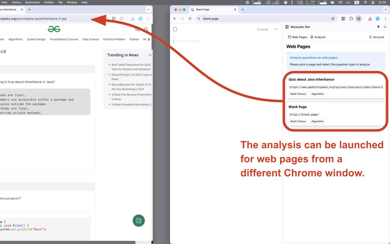 Marauder Bot chrome谷歌浏览器插件_扩展第2张截图