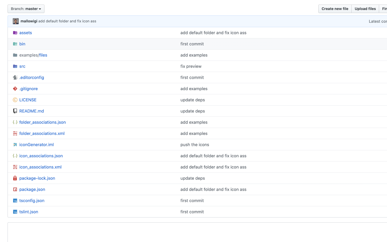 Atom Material Icons chrome谷歌浏览器插件_扩展第2张截图
