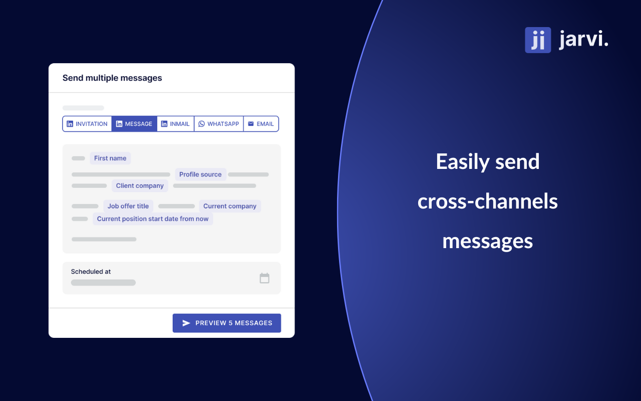 Jarvi - ATS and CRM connected to LinkedIn chrome谷歌浏览器插件_扩展第1张截图
