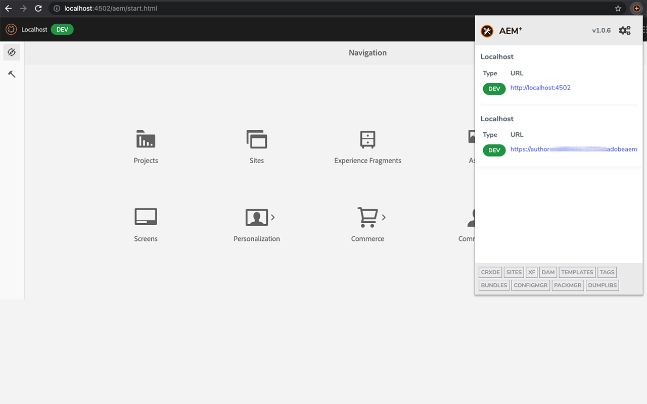 AEM+ chrome谷歌浏览器插件_扩展第2张截图