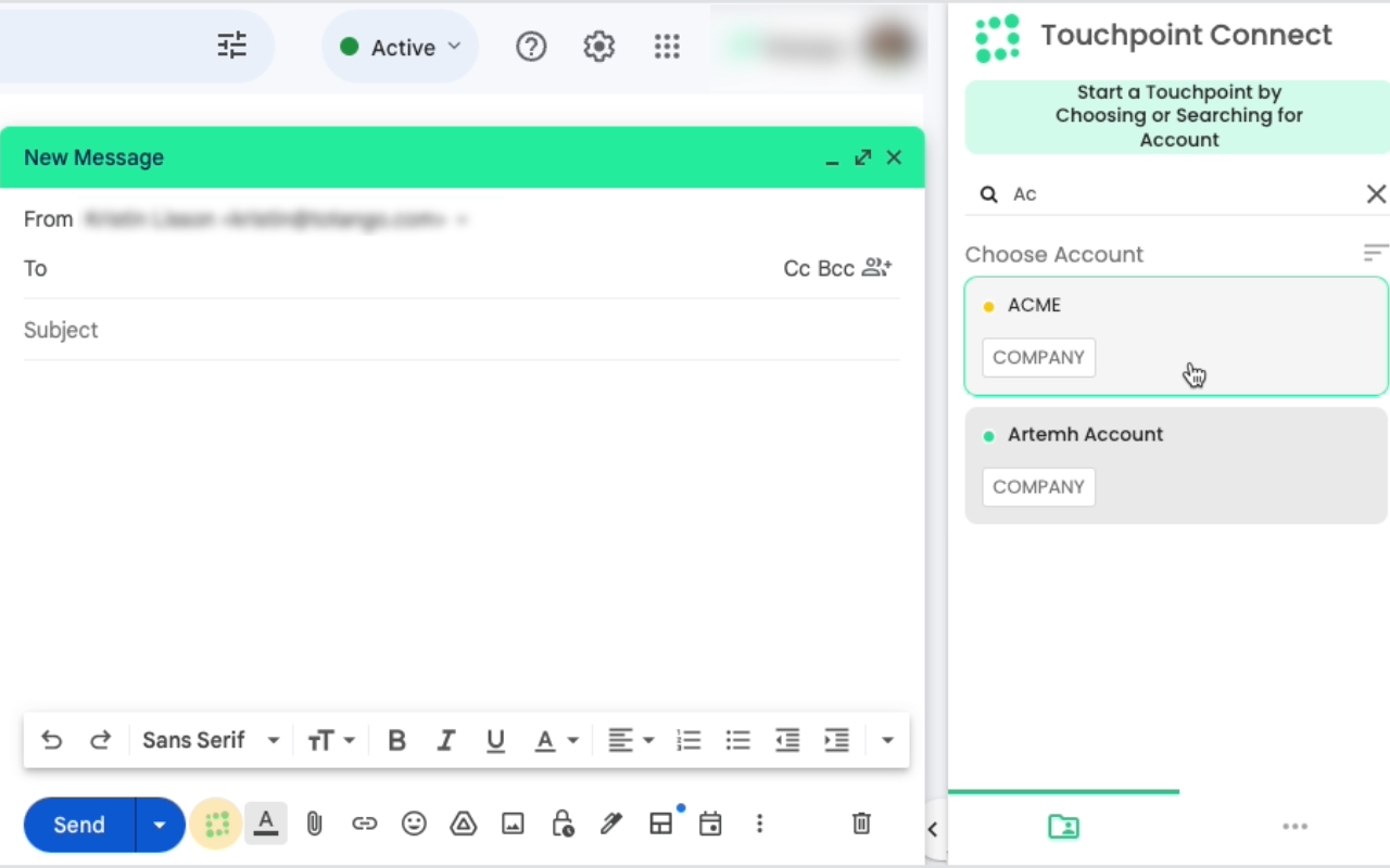 Totango Touchpoint Connect chrome谷歌浏览器插件_扩展第4张截图