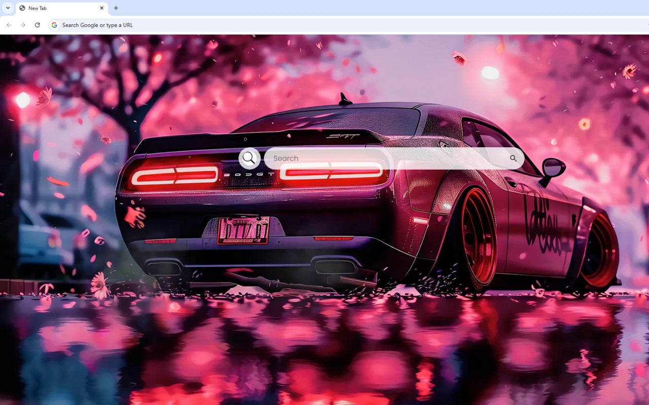 Dodge Challenger SRT Live Wallpaper chrome谷歌浏览器插件_扩展第4张截图