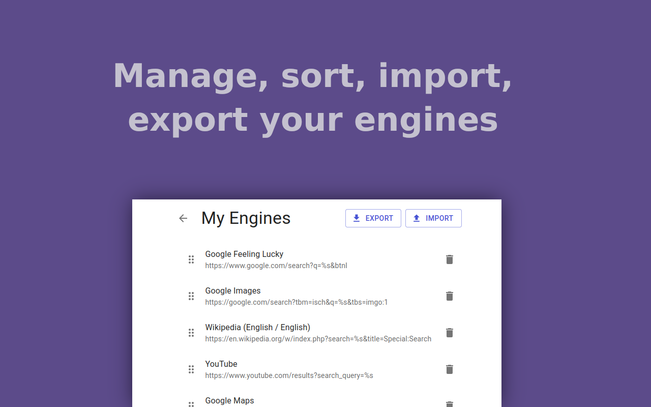 Aim Search chrome谷歌浏览器插件_扩展第2张截图