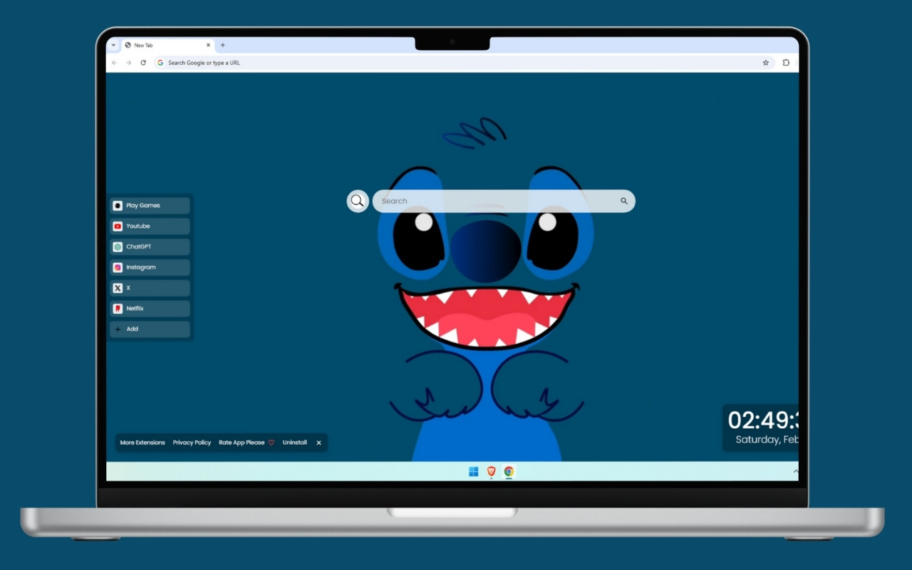 Stitch Live Wallpaper chrome谷歌浏览器插件_扩展第4张截图