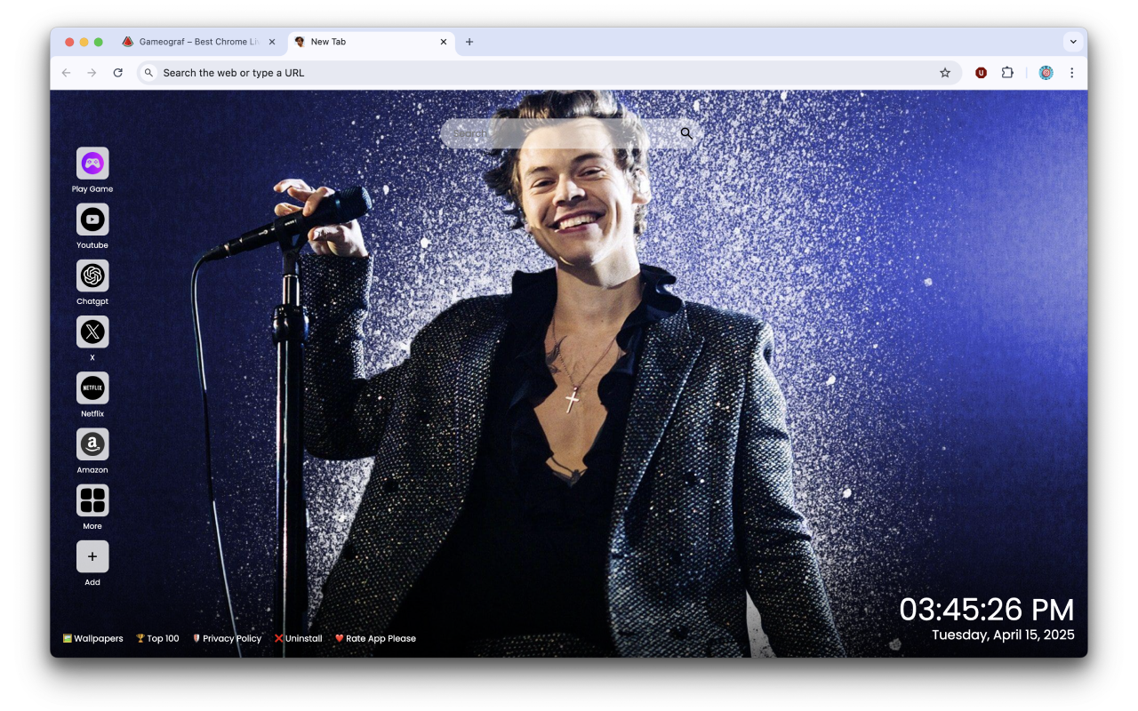Harry Styles Wallpapers chrome谷歌浏览器插件_扩展第4张截图