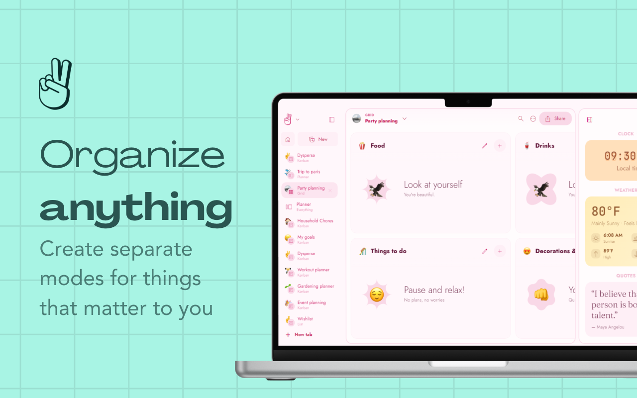 Dysperse chrome谷歌浏览器插件_扩展第6张截图