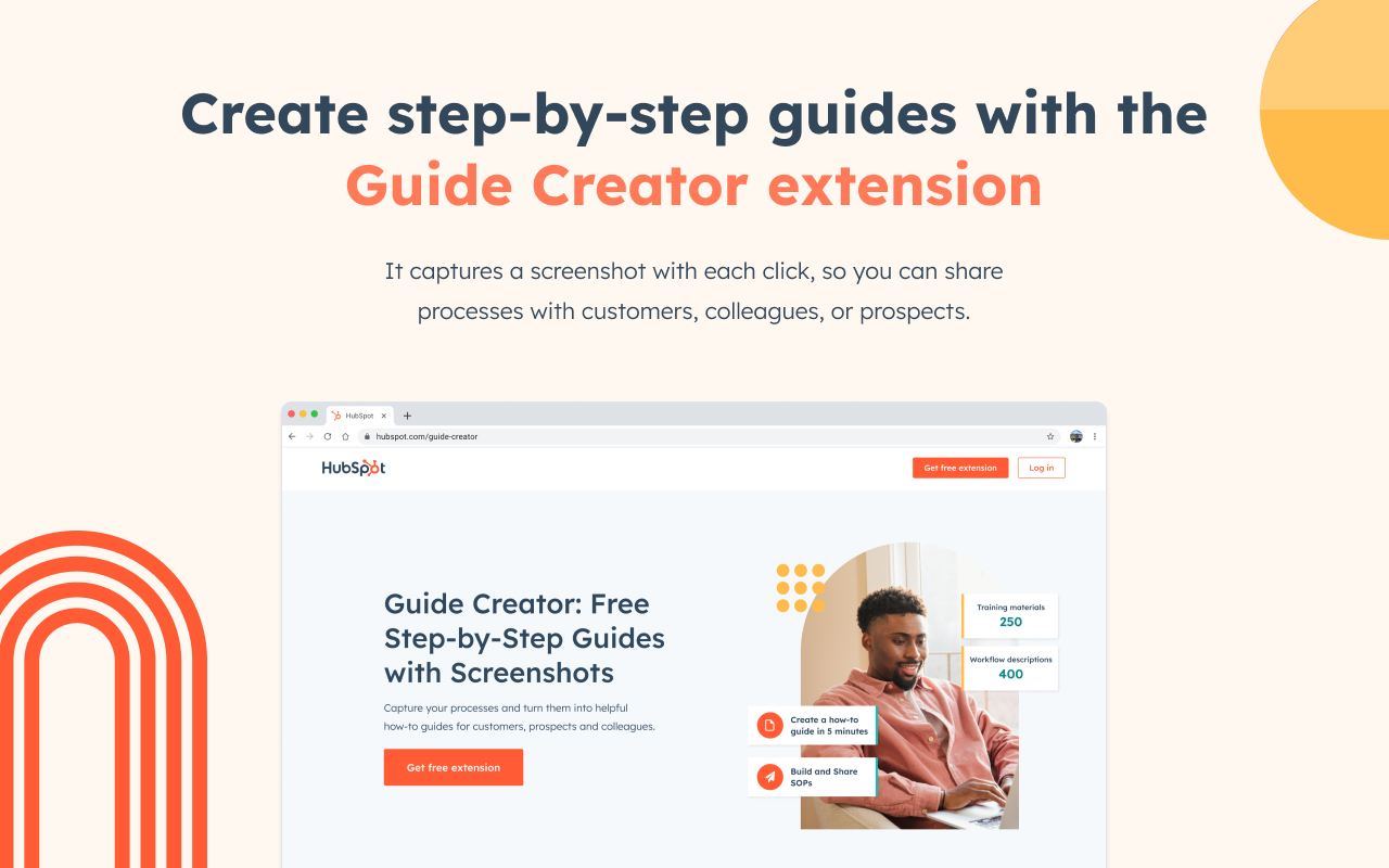 Guide Creator by HubSpot chrome谷歌浏览器插件_扩展第3张截图