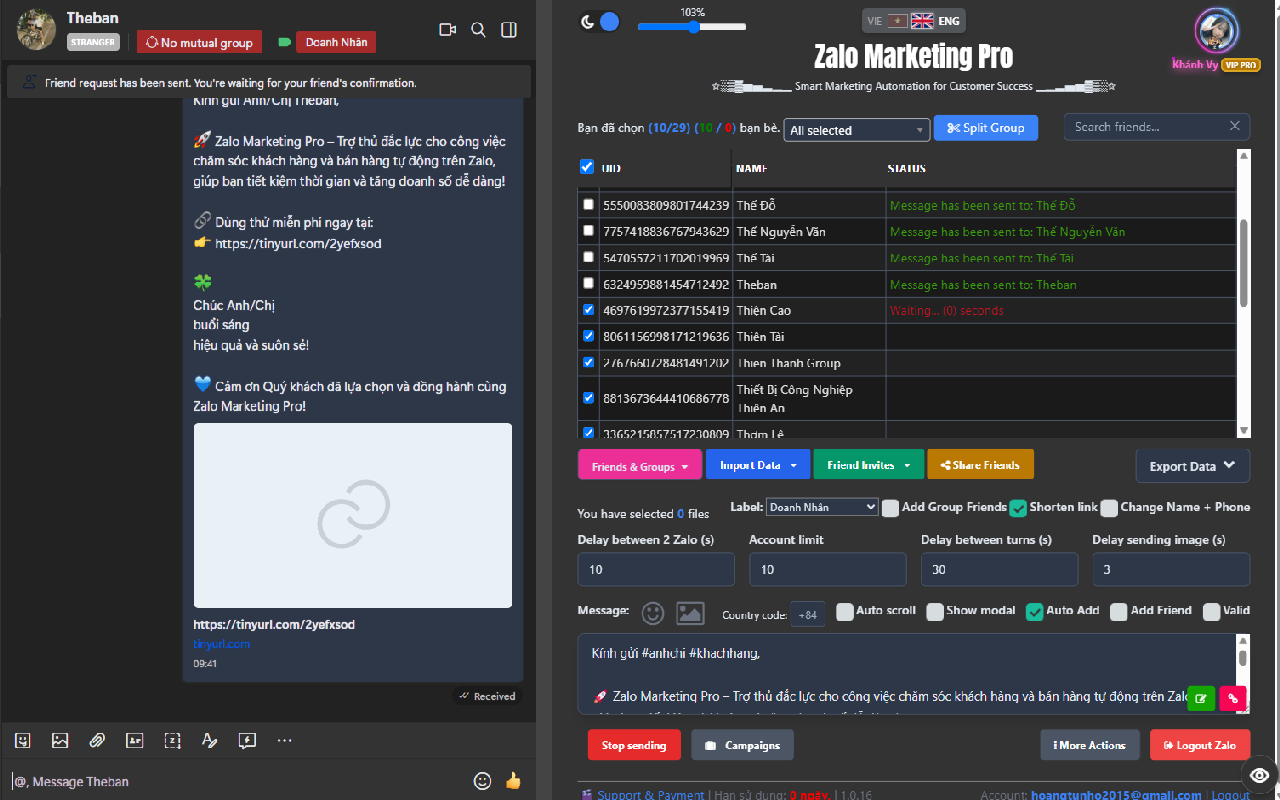 Zalo Marketing Pro chrome谷歌浏览器插件_扩展第3张截图