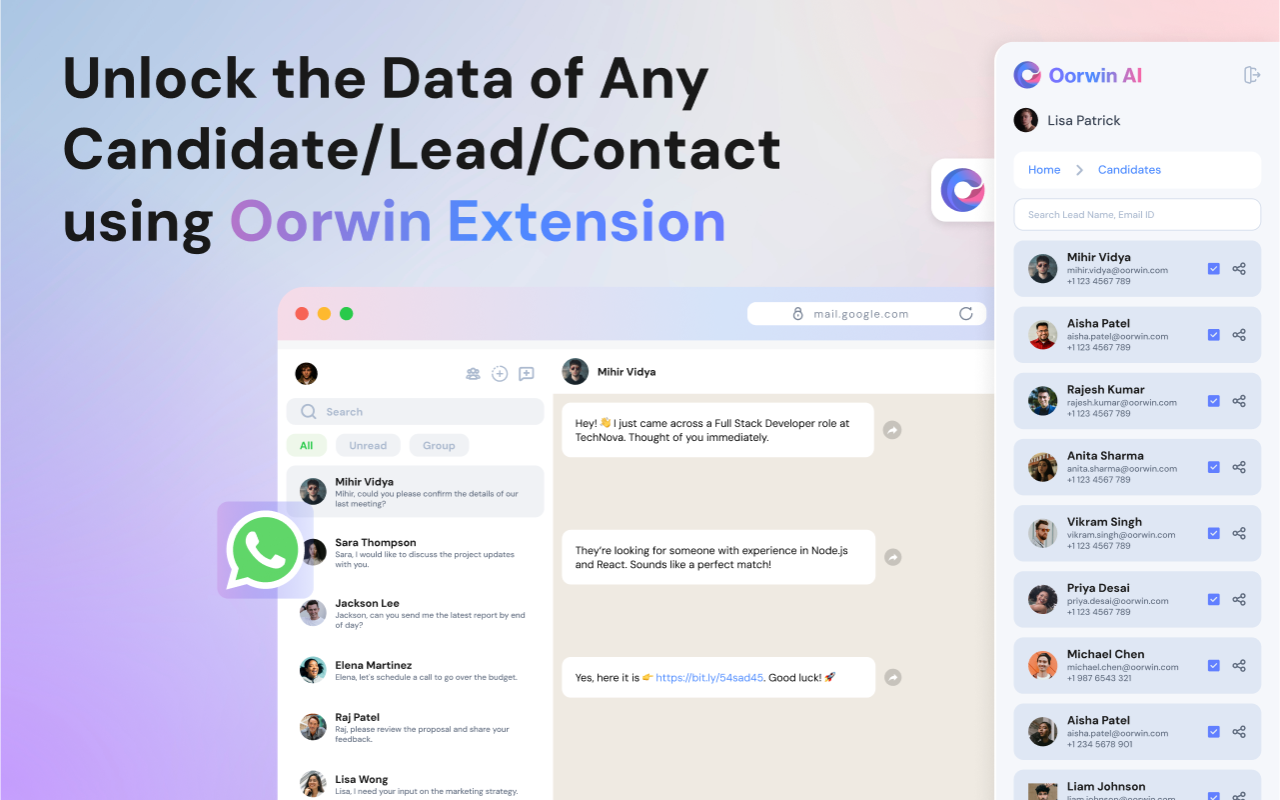 Oorwin AI chrome谷歌浏览器插件_扩展第1张截图