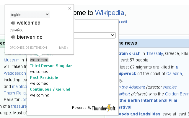 Tenses chrome谷歌浏览器插件_扩展第4张截图