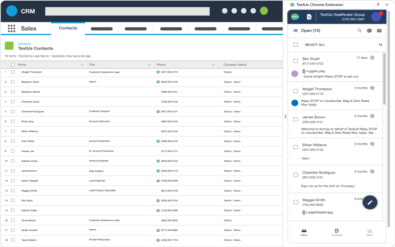 TextUs Chrome Extension chrome谷歌浏览器插件_扩展第4张截图