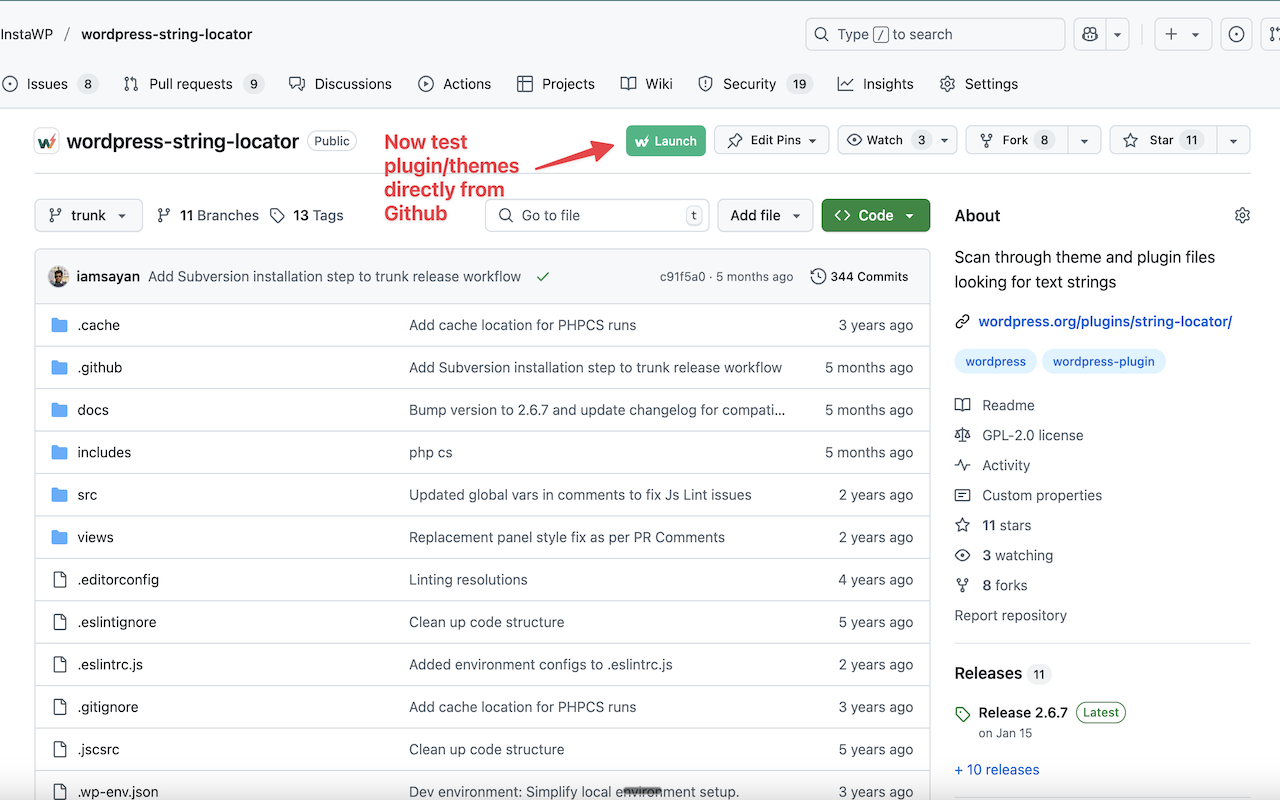 InstaWP Launcher chrome谷歌浏览器插件_扩展第1张截图