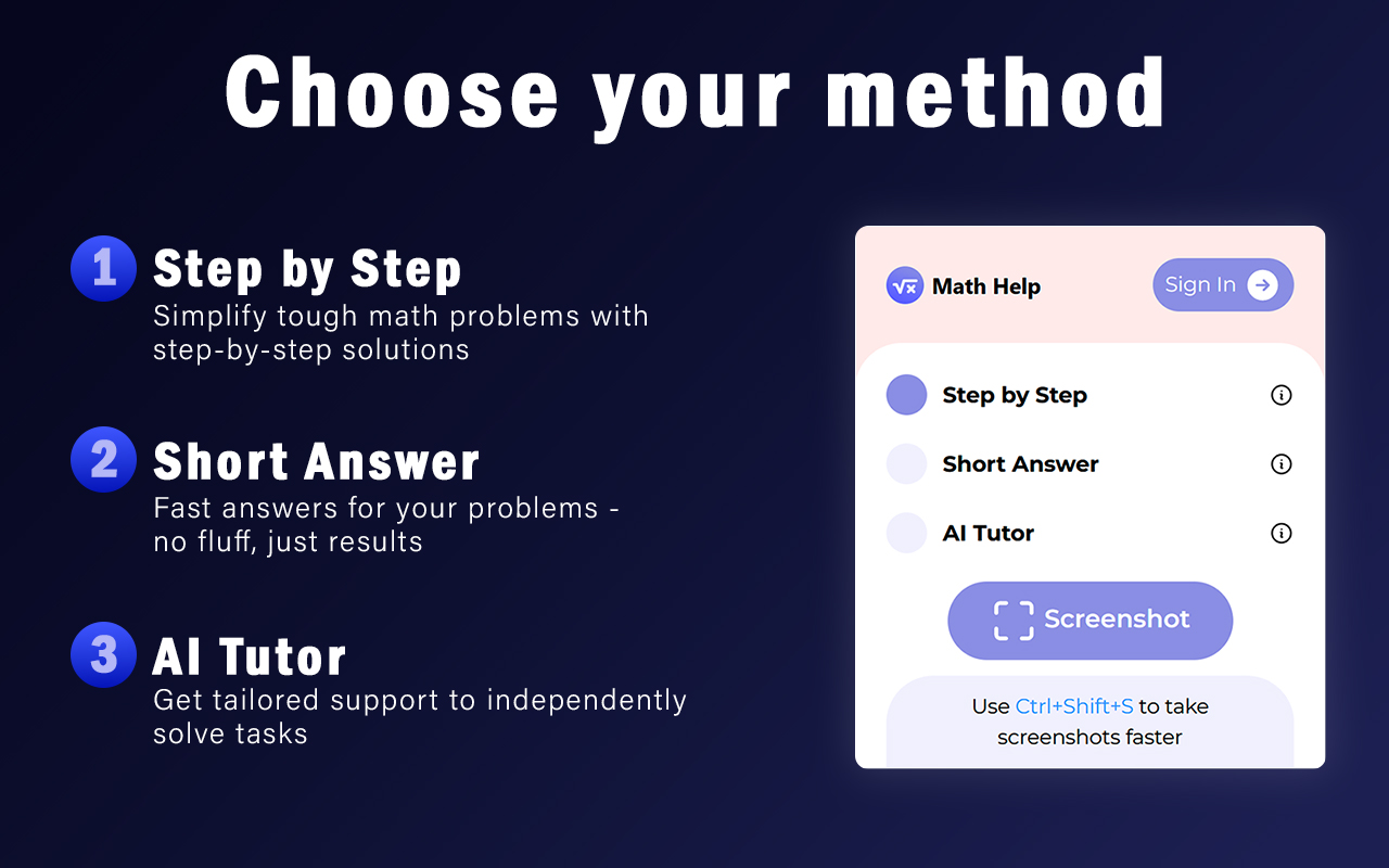 Math Help chrome谷歌浏览器插件_扩展第2张截图