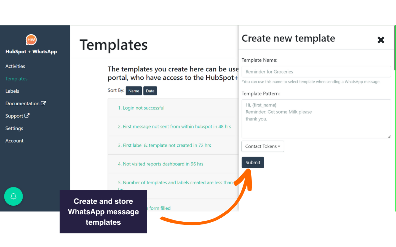 HubSpot + WhatsApp Integration chrome谷歌浏览器插件_扩展第1张截图