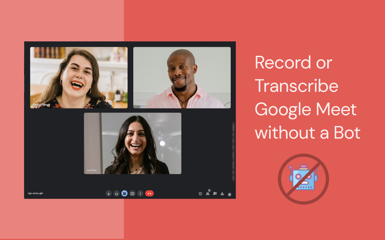 Scribbl: Google Meet AI会议笔记 chrome谷歌浏览器插件_扩展第2张截图