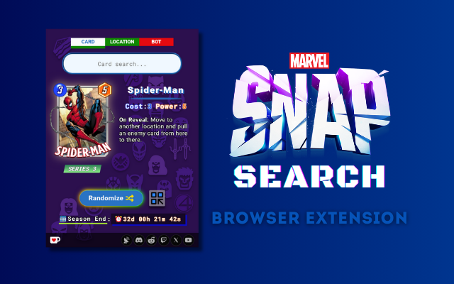 Marvel SNAP Search chrome谷歌浏览器插件_扩展第3张截图