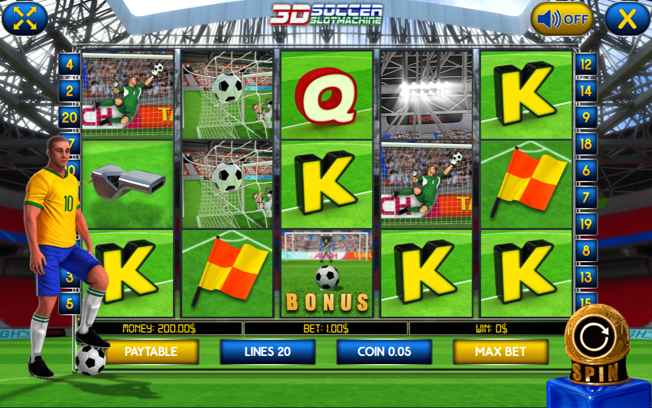 3D 足球老虎机 chrome谷歌浏览器插件_扩展第2张截图