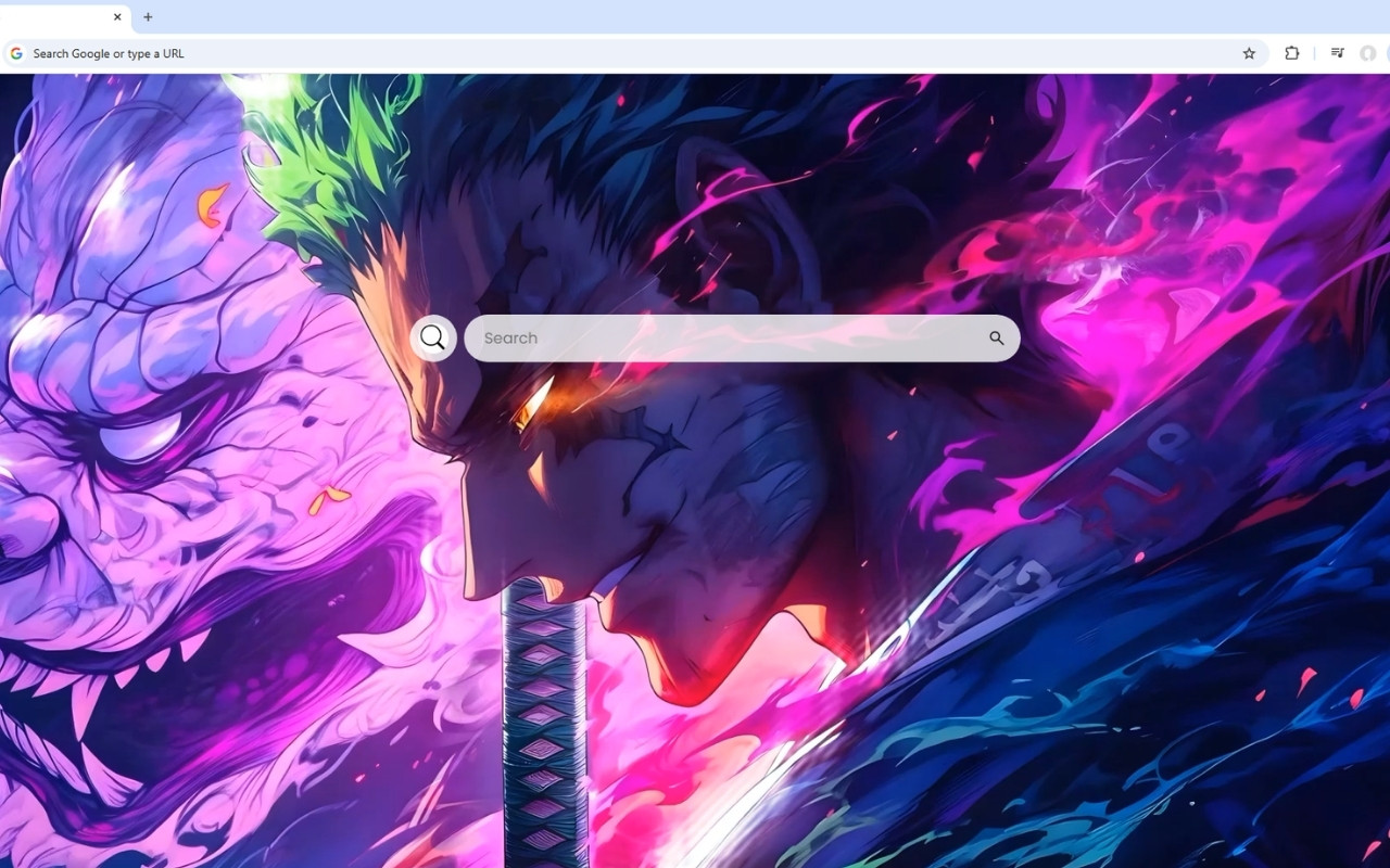 Swordsman Roronoa Zoro Live Wallpaper chrome谷歌浏览器插件_扩展第1张截图