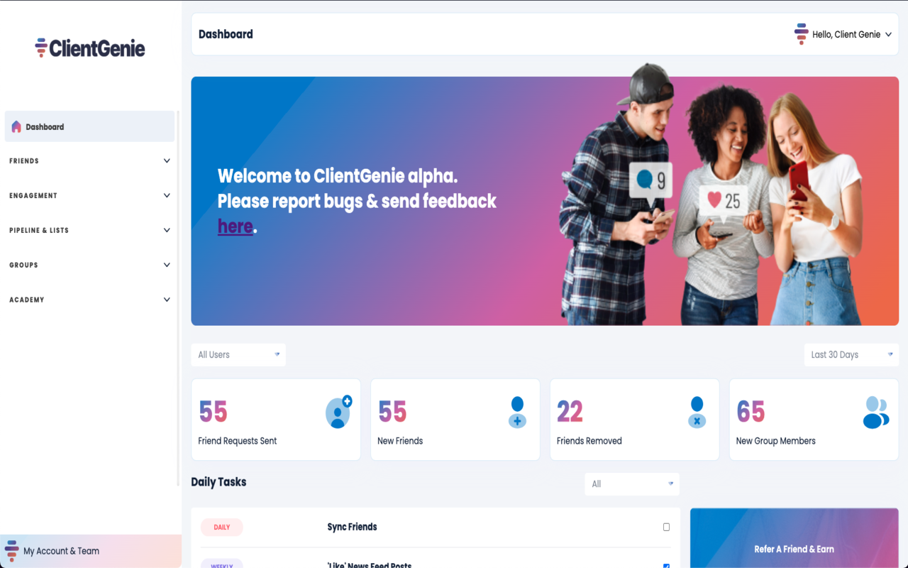 ClientGenie chrome谷歌浏览器插件_扩展第1张截图