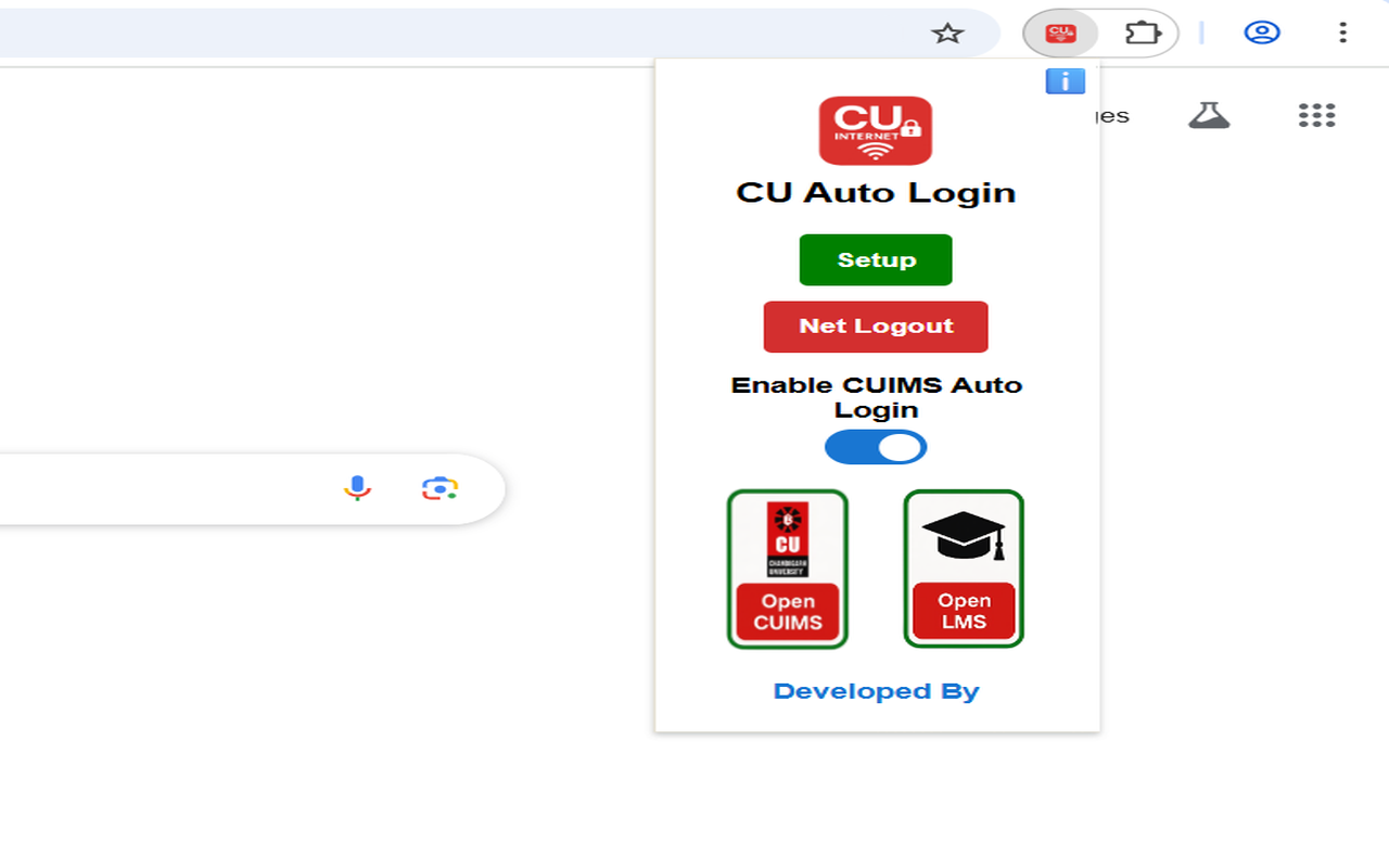 CU Internet Auto Login chrome谷歌浏览器插件_扩展第1张截图