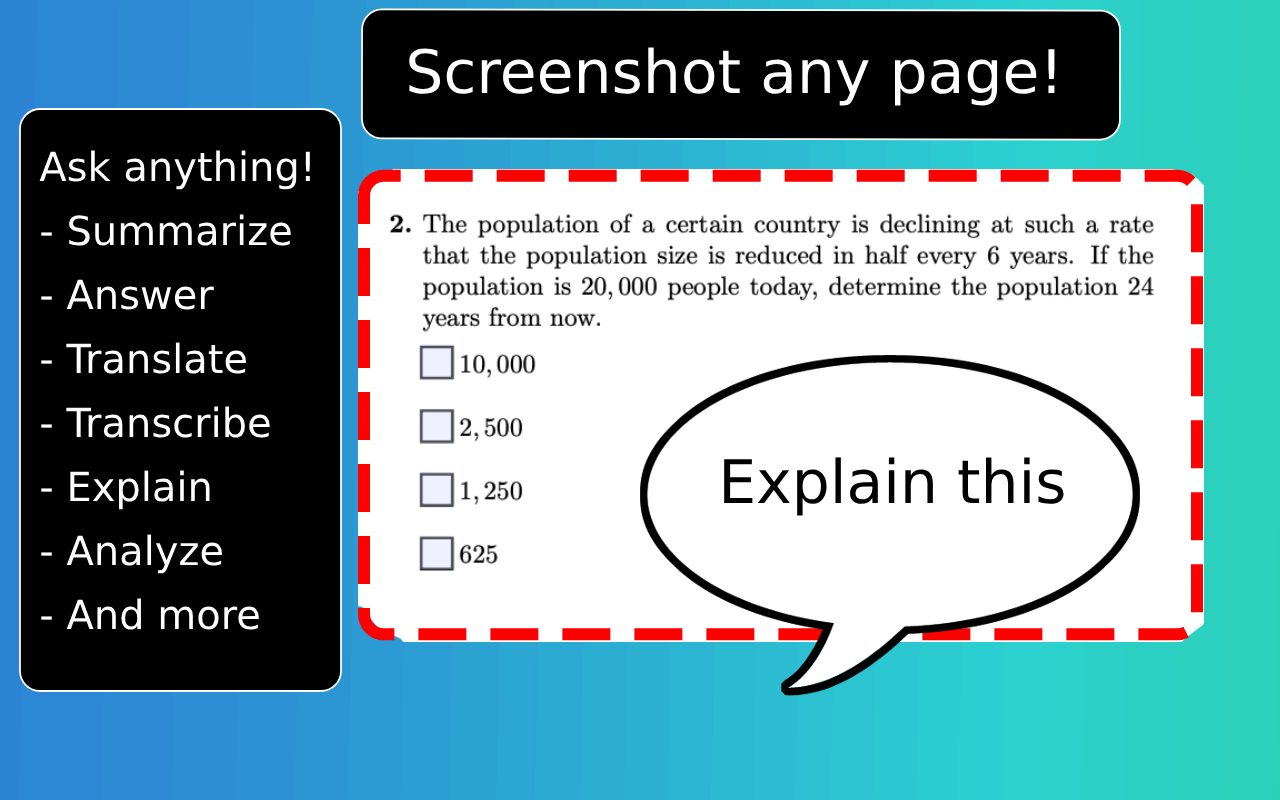 Ask Screenshot for Claude chrome谷歌浏览器插件_扩展第2张截图