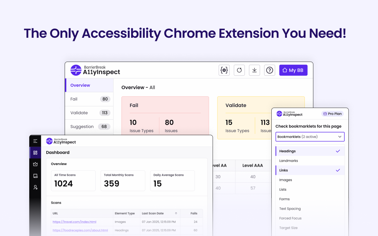 A11yInspect - The Only Accessibility Extension You Need! chrome谷歌浏览器插件_扩展第3张截图