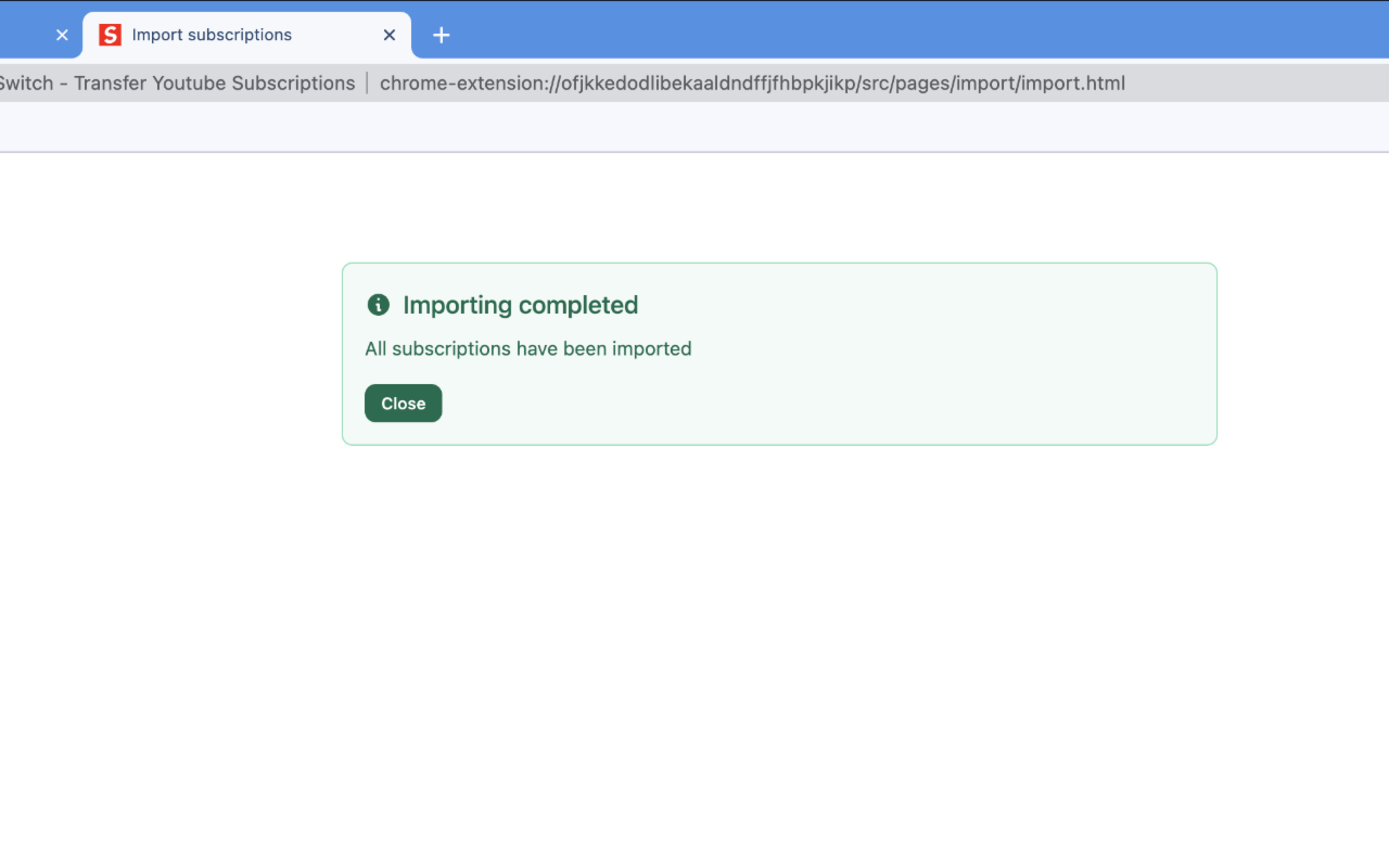 SubShift: Transfer your YouTube subscriptions chrome谷歌浏览器插件_扩展第3张截图