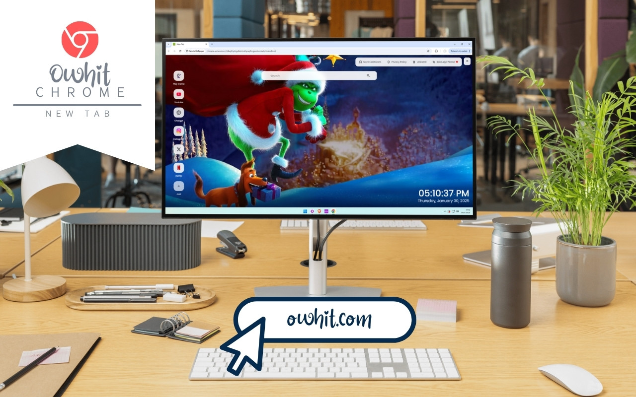 Grinch Wallpaper chrome谷歌浏览器插件_扩展第1张截图