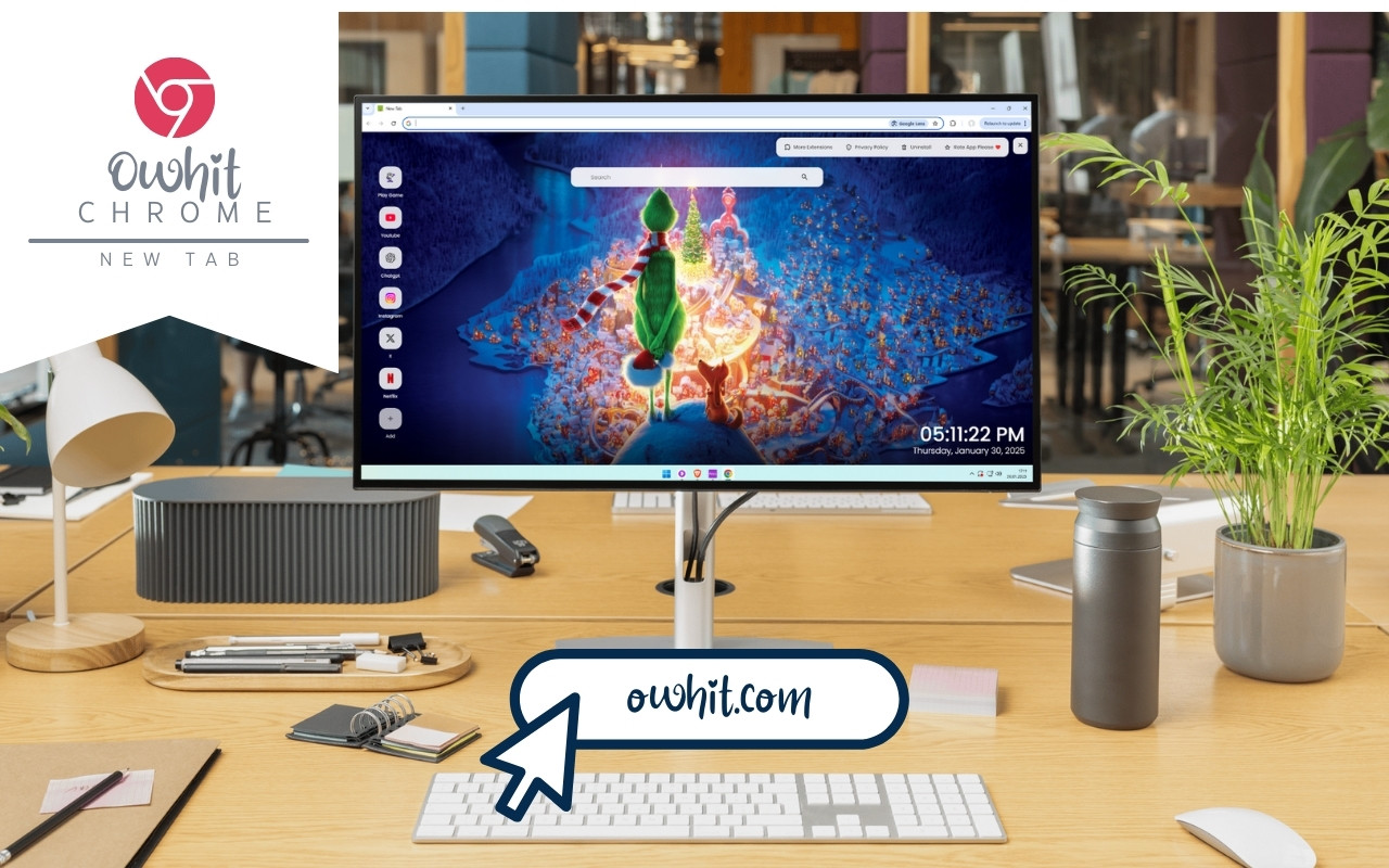 Grinch Wallpaper chrome谷歌浏览器插件_扩展第2张截图