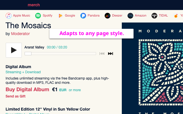 Odesli for Bandcamp chrome谷歌浏览器插件_扩展第5张截图