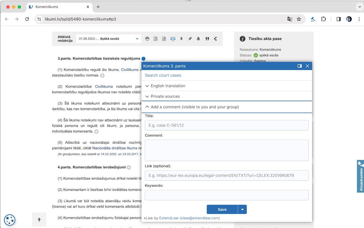 xLaw chrome谷歌浏览器插件_扩展第1张截图