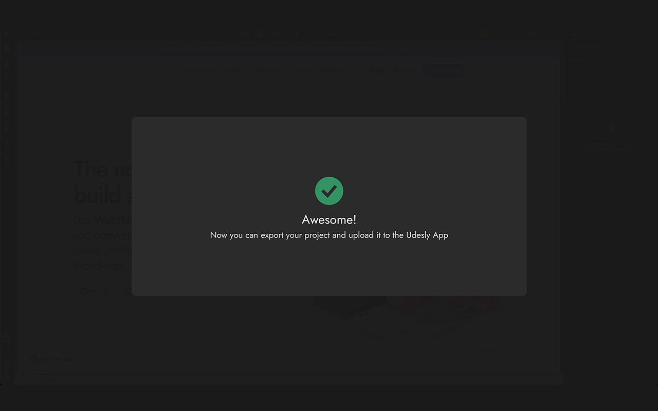 Udesly Template Configurator chrome谷歌浏览器插件_扩展第1张截图