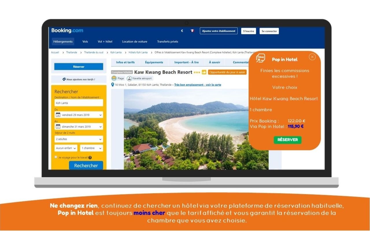 Pop in Hotel chrome谷歌浏览器插件_扩展第2张截图
