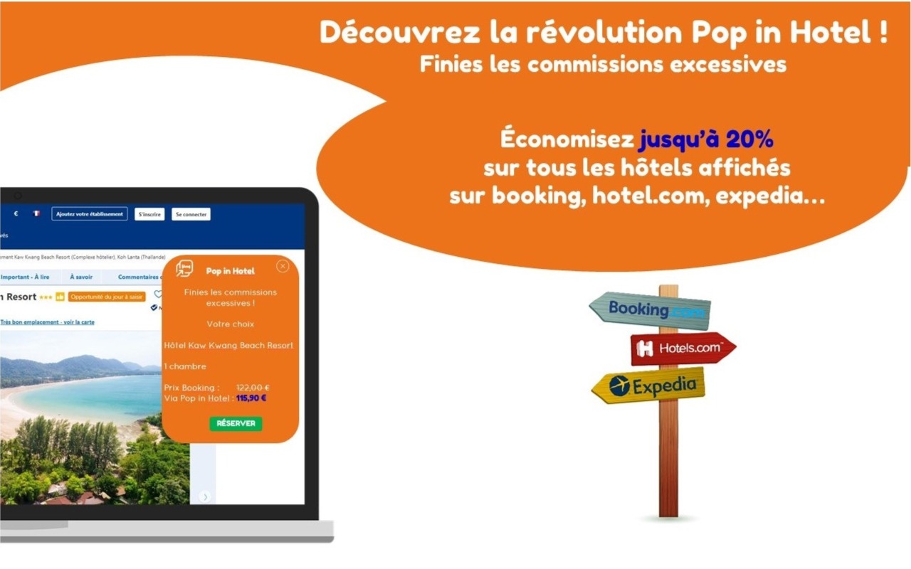 Pop in Hotel chrome谷歌浏览器插件_扩展第3张截图