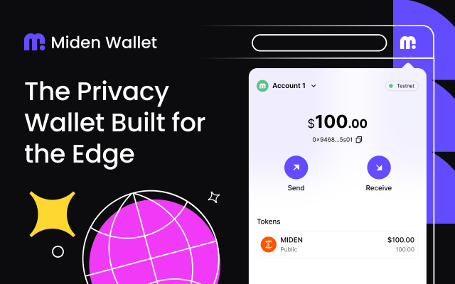 Miden Wallet chrome谷歌浏览器插件_扩展第1张截图