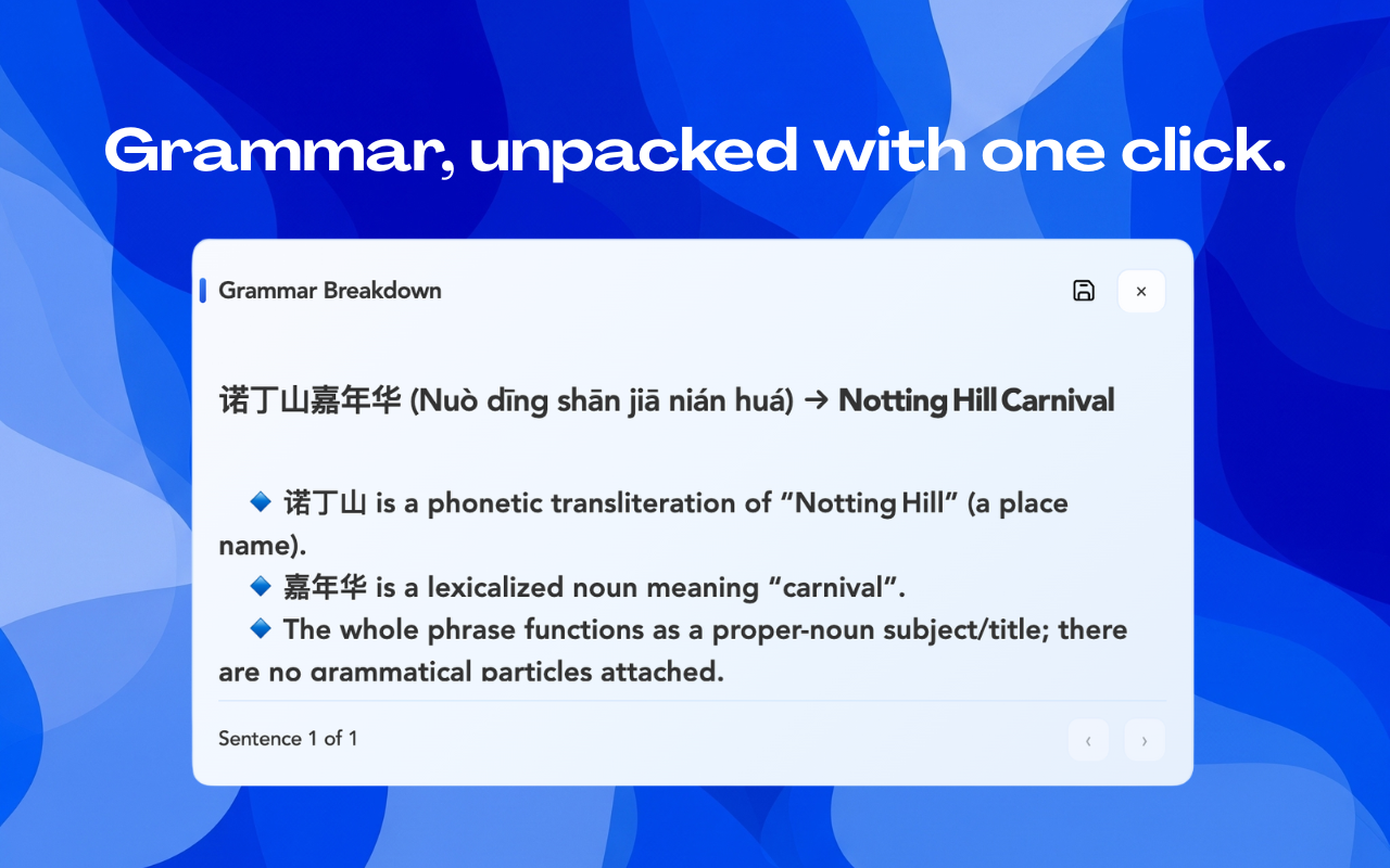 Lexio: Free Dual Translation Extension chrome谷歌浏览器插件_扩展第1张截图